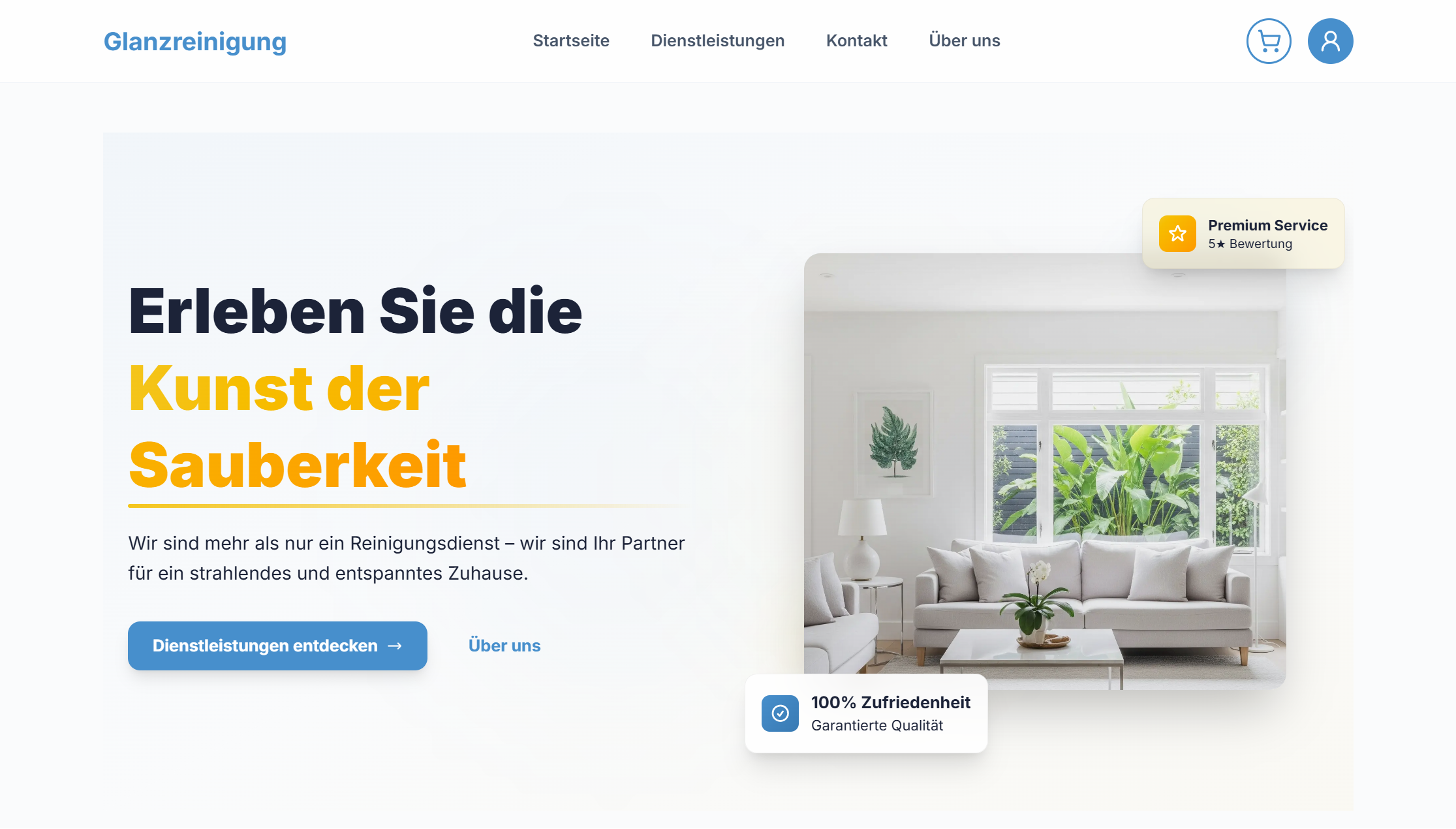 Glanzerinigung – Full-Stack Service Booking Platform
