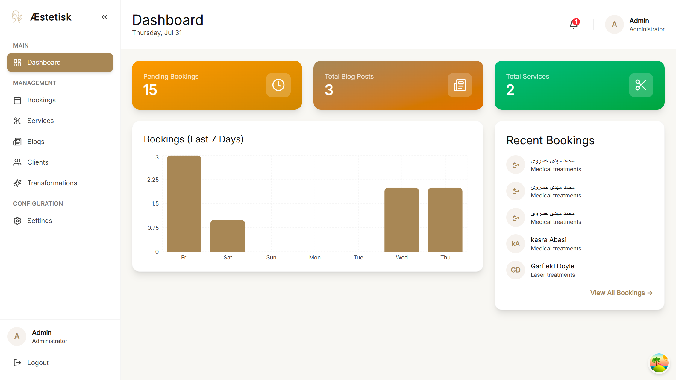 A Modern Web Platform for Æstetisk Copenhagen